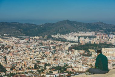 Sığınaklar del Carmel Panoraması, Barcelona viw