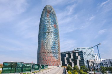 Barselona, İspanya 'daki Agbar Kulesi