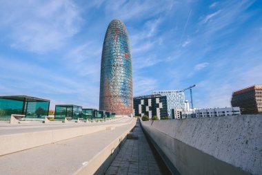 Barselona, İspanya 'daki Agbar Kulesi