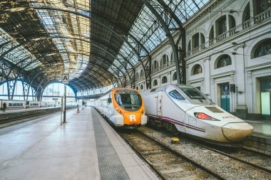 Tren İstasyonu, Barcelona, İspanya