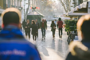 La rambla Barcelona, İspanya