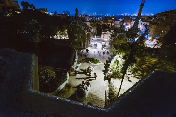 Barselona, İspanya 'da Park Guell
