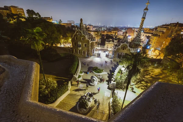 Barselona, İspanya 'da Park Guell