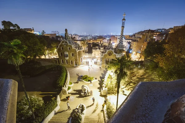 Barselona, İspanya 'da Park Guell
