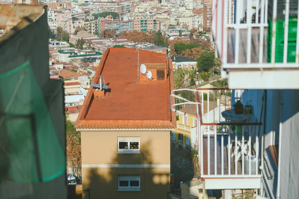 El Carmen kerületben, Barcelona, Spanyolország — Stock Fotó