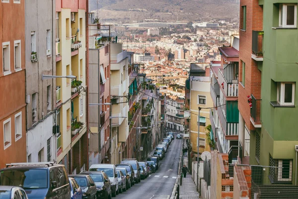 El Carmen distriktet, Barcelona, Spanien — Stockfoto