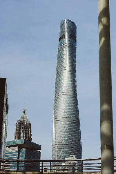 Pudong new area architecture details, Shanghai, China — Stock Photo, Image