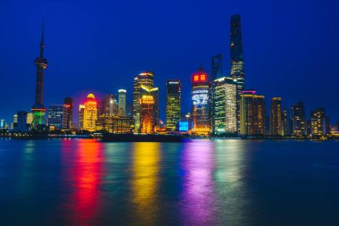 Geceleri, Çin shanghai