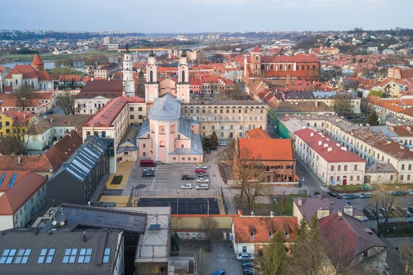 Старый город Каунаса — стоковое фото