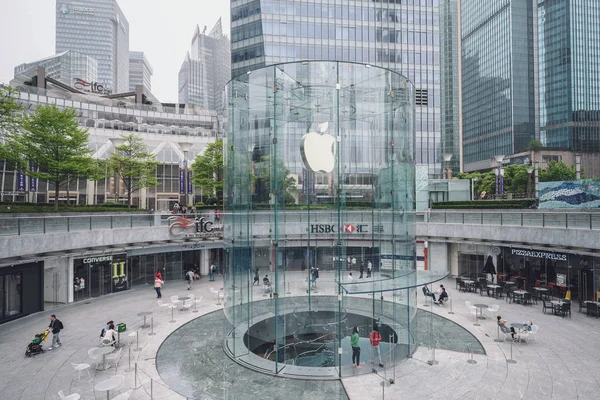 Apple store in Shanghai, China — Stock Photo, Image