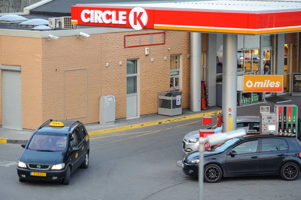 Circle K bränsleförrådet — Stockfoto