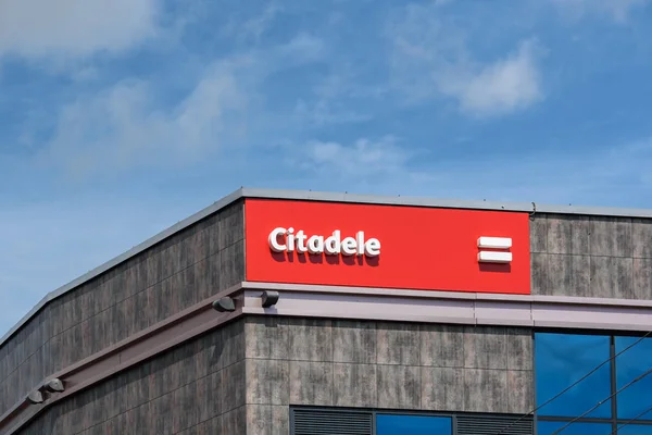 Logo del banco CITADELE — Foto de Stock