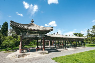 Beijing, Çin - 15 Mayıs 2016: Cennet Tapınağı Park Pekin, Çin