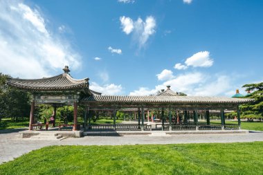Beijing, Çin - 15 Mayıs 2016: Cennet Tapınağı Park Pekin, Çin