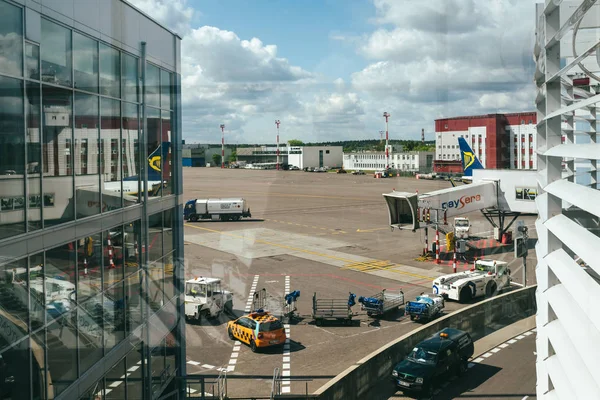 Міжнародний аеропорт Вільнюс — стокове фото