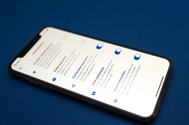 Olayında app iphone X ekran üzerinde