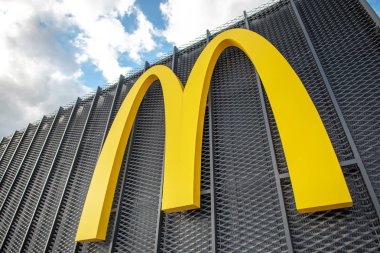 Kaunas, Litvanya restoran McDonald's logo