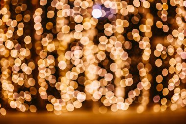 Altın soyut arkaplan, odaklanmış görünüm