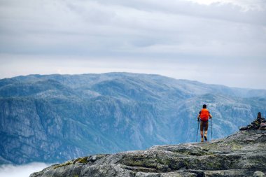 Hiking to Kjeragbolten (Kjerag), Norway