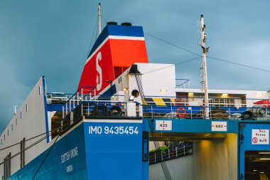 İskoç viking feribotunun yakın görüntüsü