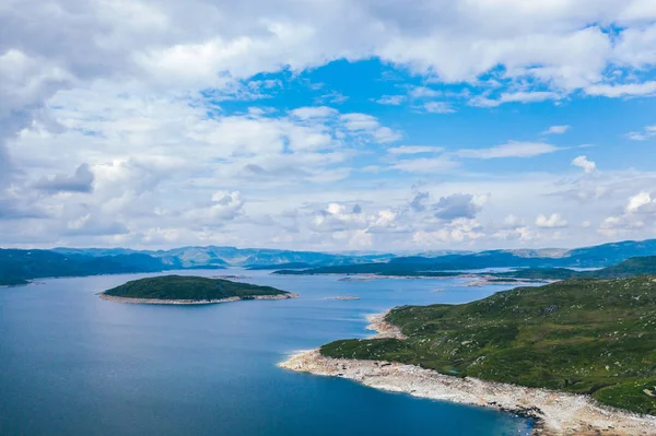 Rosskreppfjorden lake in Norway. — Stock fotografie