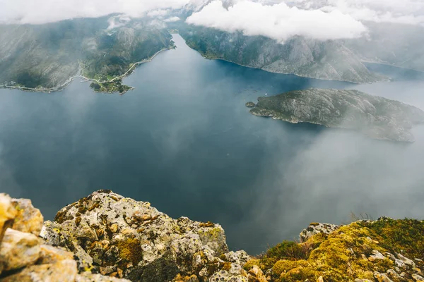 Highest sea cliff in Europe — стоковое фото