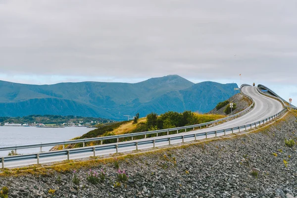 Atlantikstraße, Norwegen — Stockfoto