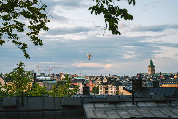 Stockholm view from Monteliusvagen hill
