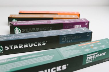Starbucks marka metal Nespressso espresso kapsülleri