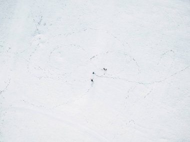 Yoğun kardan sonra şehir