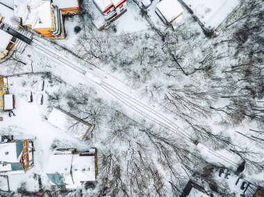 Yoğun kardan sonra şehir
