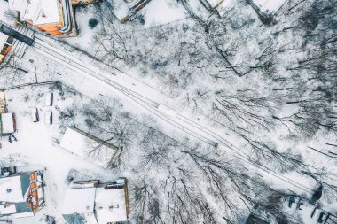 Yoğun kardan sonra şehir