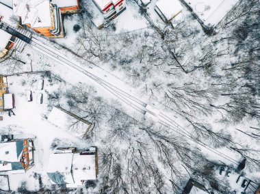 Yoğun kardan sonra şehir