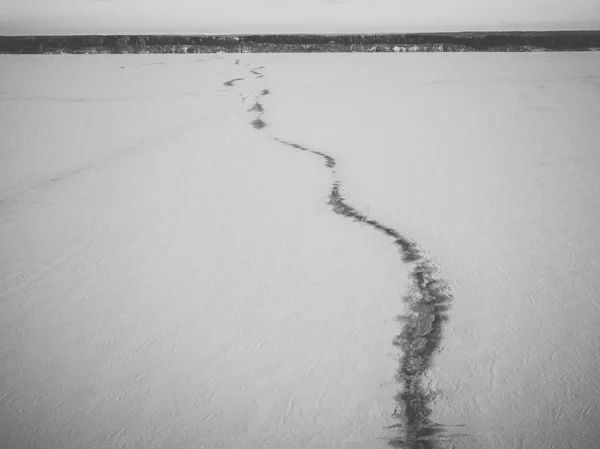 Mar de Kaunas congelado —  Fotos de Stock