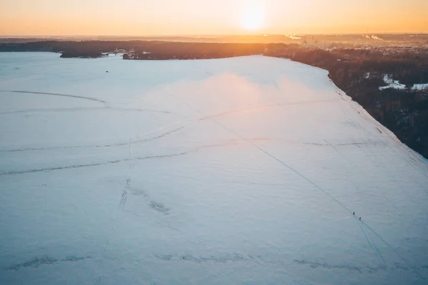 Mare congelato di Kaunas — Foto Stock