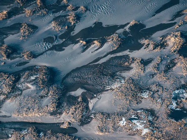 Black sand dunes, Iceland — Stock Photo, Image