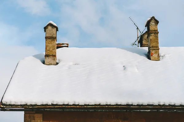 Bruneck Winter Het Grootste Stad Het Pusterdal Italiaanse Provincie Zuid — Stockfoto