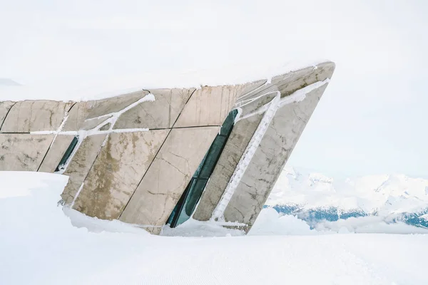 Kronplatz Sydtyrolen Italien November 2019 Messner Mountain Museum Mmm Corones — Stockfoto
