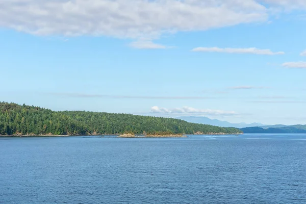 Boğazı of Georgia Vancouver ve Victoria British Columbia Kanada arasında.