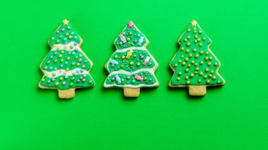 Noel farklı form tanımlama bilgilerini kış selebration arka planı.