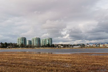 RICHMOND, CANADA - 2 Şubat 2020: Garden City Lands Community Farm and Bog Conservation Area