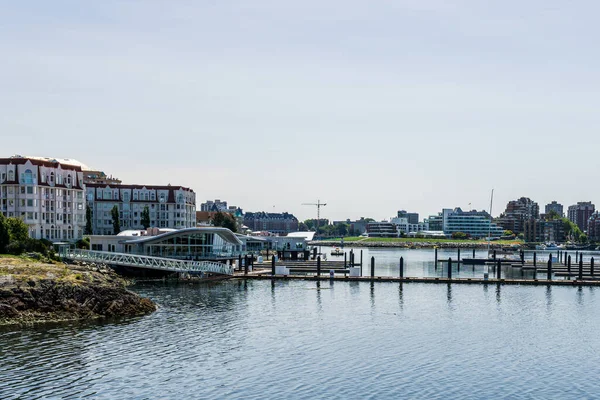 Victoria Canadá Julio 2019 Boom Batten Restaurant Café Turistas Turismo —  Fotos de Stock