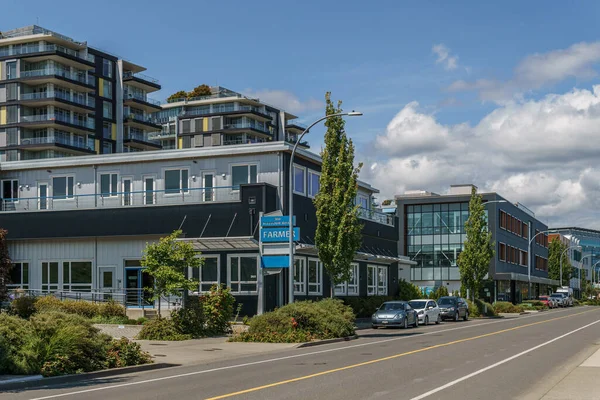 Victoria Kanada Juli 2019 Moderne Gebäude Und Street View Sommerzeit — Stockfoto