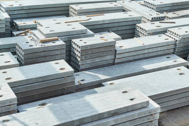 Üretim beton döşeme. betonarme üretim