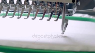 Tekstil - profesyonel ve endüstriyel brode makinesi. Makine nakışı sayede bir dikiş makinesi veya nakış makinesi üzerinde Tekstil desen oluşturmak için kullanılan bir nakış süreçtir.