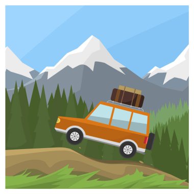 Jeep off-road iz sürmek