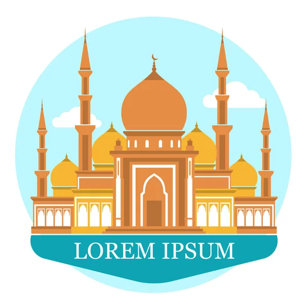 Metin simgesi olan Müslüman Camii.
