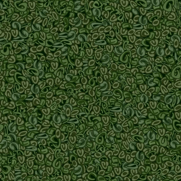 Textura Perfecta Del Verde Pólvora Sobre Fondo Verde Oscuro — Vector de stock