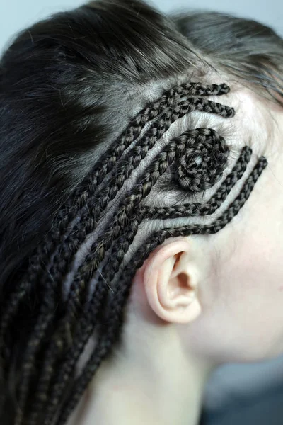 ᐈ Weave Braid Pattern For Thin Hair Stock Photos Royalty Free