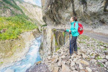 Trekker sırt çantası ile